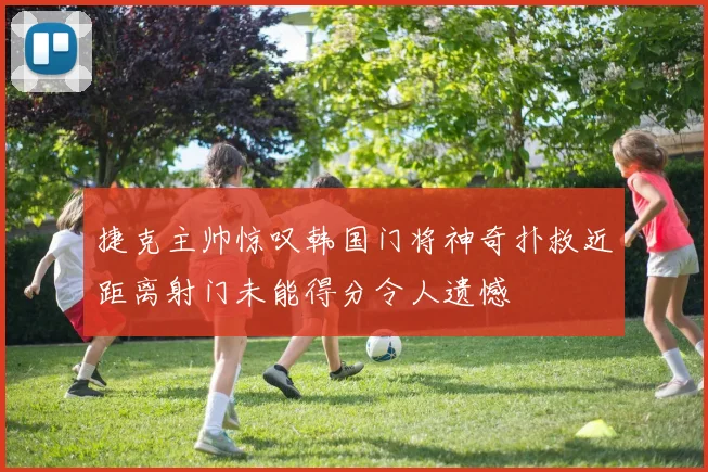 捷克主帅惊叹韩国门将神奇扑救近距离射门未能得分令人遗憾